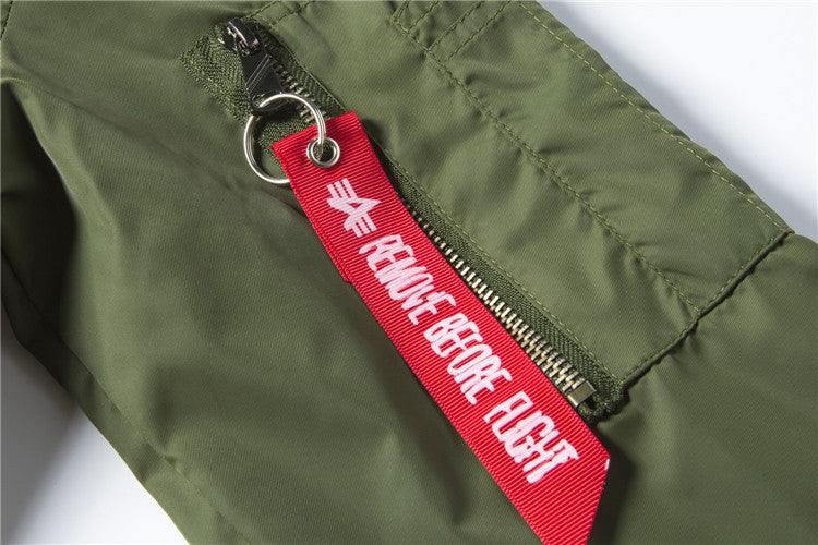 Ma-1 - bomber jacket with utility pocket for men