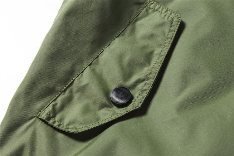 Ma-1 - bomber jacket with utility pocket for men